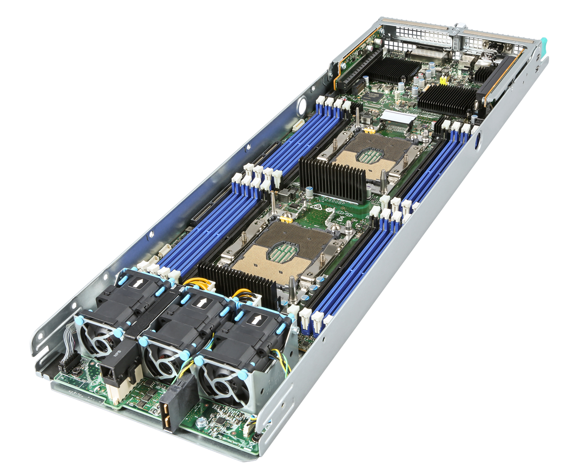Intel HNS2600BPBR Intel C621 LGA 3647 (Socket P) Rack (2U) Grey